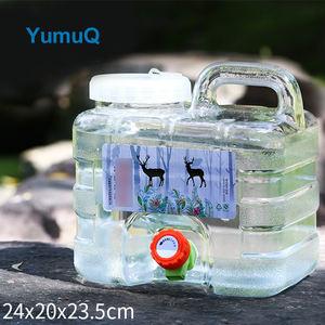 YumuQ 7.<span class=keywords><strong>5L</strong></span> / 10L / 15L / 20L /24L HDPE 5 gallons mince Camping cruche d'eau conteneur <span class=keywords><strong>avec</strong></span> <span class=keywords><strong>robinet</strong></span> pour l'extérieur - Product Image 3