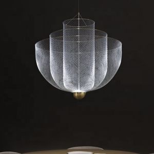 Lámparas decorativas de Interior de nuevo diseño, candelabro moderno, luces colgantes de metal led - Product Image 3