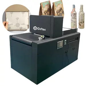 Giftec One Pass Digital Printer High Efficiency Corrugated Box Non Woven Bag Single Pass Printer Wrapping Paper Printing machine