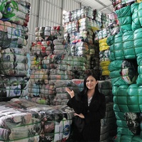 Supplier Baju Bekas Korea Ukay Bundle, Baju Branded Musim Panas, Atasan Laris Manis