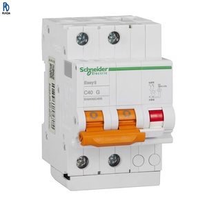 Interruptor Automático Miniatura Ea9an2c40g Easy9 C, 2 Polos, 15 Ka de Capacidad de Ruptura, 40 A, 230 V CA, Serie Ea9an - Product Image 1