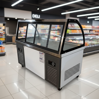 Vitrine chauffante personnalisée pour aliments chauds OEM ODM, vitrine de présentation pour traiteur, équipement de restauration