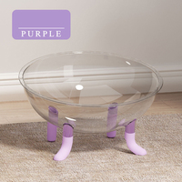 Lit pour chat surélevé, grand, transparent, design, vente en gros, pas cher