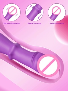 <span class=keywords><strong>2026</strong></span> Neuer Stil Automatischer Schwingender Vibrations-Massagestab für Frauen G-Punkt-Stimulation 3-in-1 9-Frequenz Oszillierend USB - Product Image 5