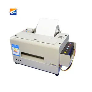 Vrachtbrief Embossing Label Continue Printer Digitale Gelamineerd Folie Waterdicht Label Printer