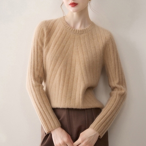 Suéter de Cachemira Personalizado para <span class=keywords><strong>Mujer</strong></span>, Tejido de Lana para Invierno - Product Image 1