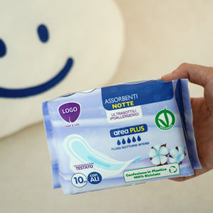 Venta al por mayor de toallas sanitarias orgánicas biodegradables, servilletas de anión para mujeres - Product Image 6