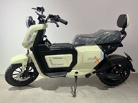 Vélo de ville électrique sans balais 350 W, cadre en acier, 7 vitesses, suspension intégrale, batterie au plomb-acide 48 V, écran LCD adapté
