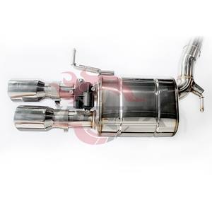 Système d'échappement Catback en acier inoxydable Valvetronic de réglage d'usine OEM Vortex pour Audi A7 C8 3.0T 2019-2024 - Product Image 3