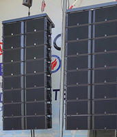 Sistema de Altavoces Line Array de Tres Vías de 12 Pulgadas, Audio Profesional para Exteriores, Inalámbrico, Pasivo, Neodimio, 2200W, 8ohm, AC, Ruso