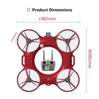 Aro Salvavidas Inteligente de Rescate Rápido - Dispositivo de Seguridad con Control Remoto por Dron