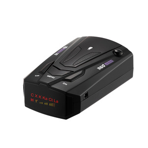Détecteur de radar de voiture V7 avec alerte vocale et affichage LED 16 bandes, détection à 360 degrés, compatible anglais et russe - Product Image 2