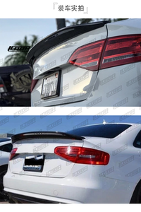 ICOOH Racing BEL Style Kit carrozzeria in fibra di carbonio posteriore <span class=keywords><strong>ROOT</strong></span> Spoiler alettone per AUDI A4/<span class=keywords><strong>S4</strong></span>/RS4 A4 _ b8.5 2013-2016 - Product Image 5