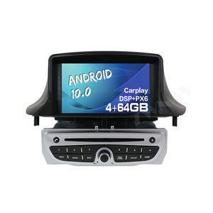 Autoradio Android 10, 64 go, Navigation GPS, lecteur DVD, unité centrale, enregistreur, pour voiture <span class=keywords><strong>Renault</strong></span> Megane 3, Fluence (2009 à 2015) - Product Image 1
