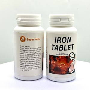 Tablet besi untuk suplemen kesehatan dewasa dengan asam fumarat besi dan asam folat untuk sintesis Protein - Product Image 5