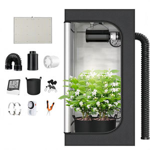 Joystar 60*60*120cm <span class=keywords><strong>Indoor</strong></span> Kweektent Aluminium Frame <span class=keywords><strong>Indoor</strong></span> Kas Kweektenten Met Complete <span class=keywords><strong>Kit</strong></span> - Product Image 1