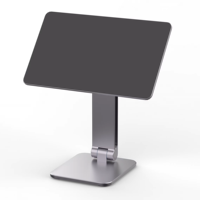 Original untuk iPad Pro 12.9-Inch Seri MagStable Dudukan Tablet Desktop Magnetik yang Dapat Disesuaikan dari Logam Paduan Aluminium untuk Rumah dan Kantor