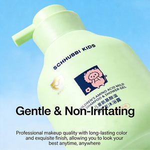 Champú y Gel de Baño 2 en 1 para Niños con Aroma a Fresa Herbal y Colágeno Suave - Hidratante e Iluminador 500ml - Product Image 3