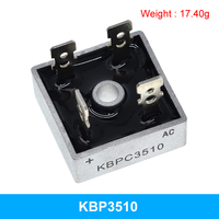 Pont redresseur à diodes KBPC1510 KBPC2510 KBPC3510 KBPC5010 15A 25A 35A 50A 1000V KBPC5010