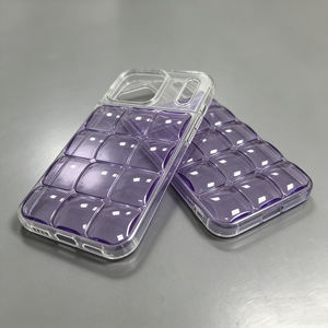 <span class=keywords><strong>Coque</strong></span> de téléphone en TPU à texture 3D de luxe 2026 avec design antichoc, <span class=keywords><strong>coque</strong></span> souple à couverture intégrale pour iPhone 15/16/17 - Product Image 6