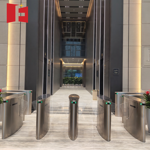 Système de gestion des billets, contrôle d'accès par code QR RFID, barrière à clapet anti-tailgating en acier inoxydable, tourniquet pour parc d'attractions - Product Image 1