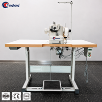 Machine à coudre industrielle à point noué à lit plat avec une seule aiguille et un moteur, épaisseur de couture maximale de 0 à 8 mm, 2850 ppm, neuve