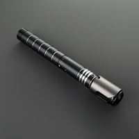 Sabre à lumière LED personnalisable lame en métal de duel lourd Gundam haute sensibilité à la lumière sabre laser Blaster Lock-Up Sound FX Saber