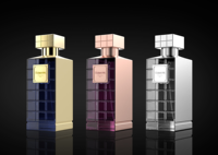 Flacon de parfum en verre, design personnalisé, flacon de parfum avec boîte, 30 ml, 50 ml, 75 ml, 100 ml, flacon de parfum de luxe