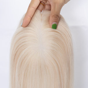 Extensiones de <span class=keywords><strong>Cabello</strong></span> Humano Remy Gris Natural <span class=keywords><strong>para</strong></span> Mujer con <span class=keywords><strong>Cabello</strong></span> Camboyano Liso, Sin Procesamiento Químico, Base de Seda Invisible - Product Image 5