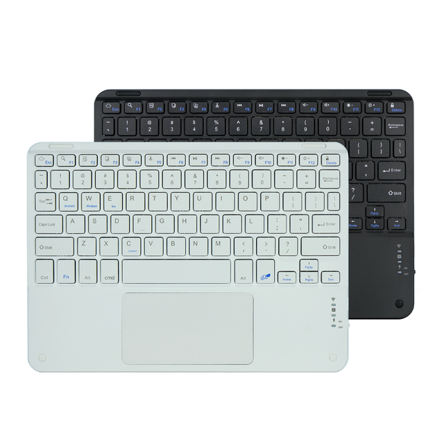 New Style Magic Keyboard Wireless Portable Ultra Slim Mini BT Wireless Keyboard with Touchpad for Tablet