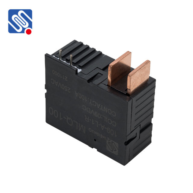 Meishuo MLQ-100 Miniature Bistable Magnetic Latching Relay 109-A-L1-R QC 100A with 96 Resistance Coil Normally Closed PCB Mo