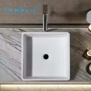 TARPUL современный классический дизайн прямоугольная ванная комната керамическая раковина и раковина для гостиничного офисного здания туалета