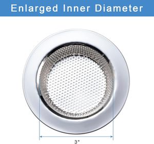 Panier de vidange de cuisine double couche amélioré anti-coupure, filtre à déchets domestiques pour évier de cuisine - Product Image 5