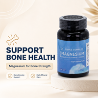 Capsules de magnésium en gros OEM ODM Marque privée Direct usine Échantillon gratuit 500mg Soutien pour le sommeil, les os et les muscles