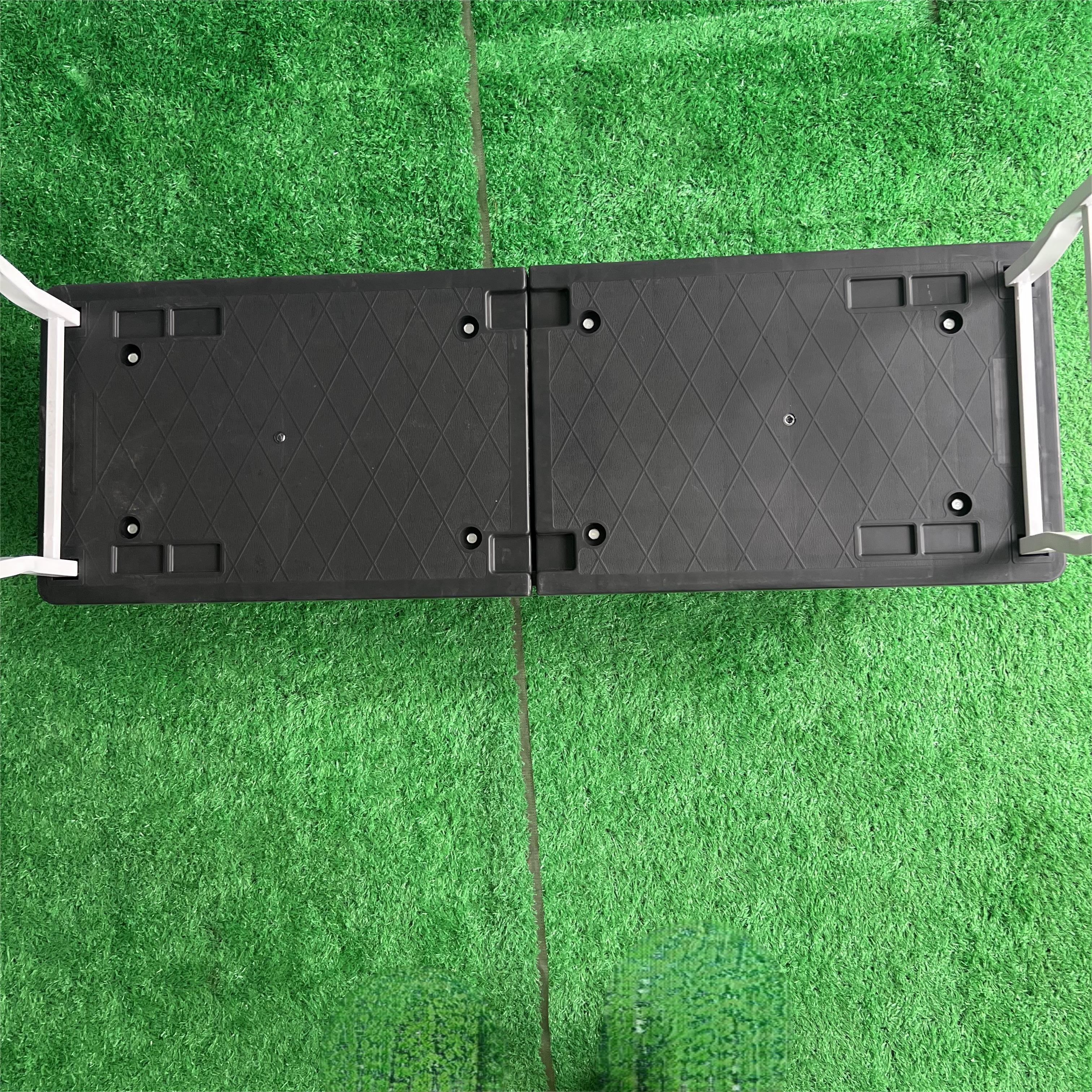 Japanese Style Cart Durable 6-Wheel Trolley Cart Supermarket Foldable U-Boat Hand Trucks Detachable