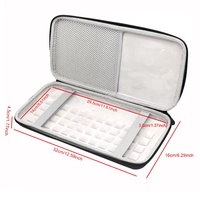 Protective Storage Bag EVA Illuminated Keyboard Carrying Case for Logitech MX Keys Mini Wireless Keyboard Protection bag