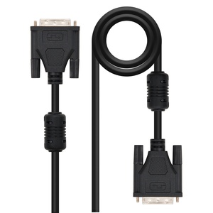สายเคเบิล DVI แบบ Dual Link 24+1 ชนิด M-M ความยาว 5.0 เมตร, ความเร็วสูง, รองรับการส่งสัญญาณวิดีโอ, เหมาะสำหรับการเชื่อมต่ออุปกรณ์มัลติมีเดีย - Product Image 1