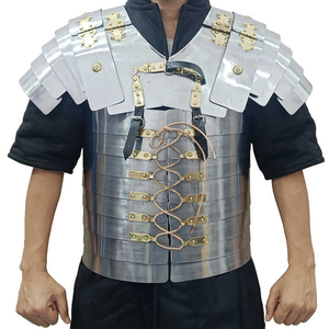Armure romaine Lorica Segmentata authentique, fabriquée à la main en acier doux, pour reconstitutions historiques, tenue de cosplay - Product Image 4