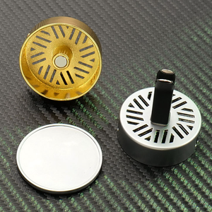 Deodorante per Auto in Metallo con Clip per Bocchetta di Ventilazione, Profumo Solido Personalizzabile, Accessori per Fragranza Interna Auto a Lunga Durata - Product Image 5