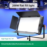 Lampe de tournage pour cinéma et télévision 200W avec 1152 LED, lumière d'appoint LED blanche 5600K, indice d'indexation des couleurs élevé