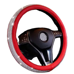 Vendita all'ingrosso isuzu auto giocattolo-Coprivolanti per auto di fabbrica Universal Fit 15 pollici Bling strass diamante Car Wheel Wrap SUV protezione ruota antiscivolo