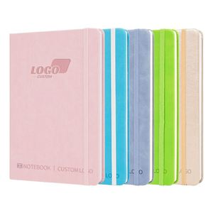 Libreta de Direcciones Personalizable con Hojas Gruesas, Libreta A5 Promocional con Logotipo Personalizado, Libreta de Imitación de Cuero para Estudiantes - Product Image 4