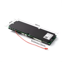 Placa PCB BMS LiFePO4 JK PB2A16S30P V19 16S 48V, Placa de Protección de Alto Voltaje de 30A, para Paquete de Baterías de Litio para Almacenamiento de Energía