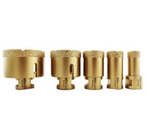 <span class=keywords><strong>Hizar</strong></span> M14 5/8-11 Herramientas de perforación de piedra Brocas de núcleo de diamante soldado al vacío para granito y mármol - Product Image 1
