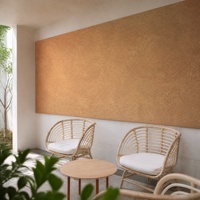 Revêtement mural flexible en pierre souple de style MCM, texture brun-terre moderne, imperméable, ignifuge, carrelage décoratif pliable