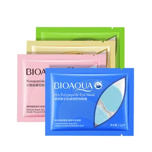 OEM BIOAQUA marque privée vente en gros acide hyaluronique anti-rides hydratant anti-âge masque pour les yeux