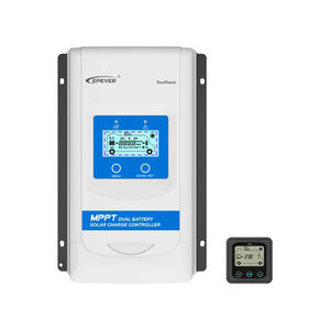 <span class=keywords><strong>Regulador</strong></span> solar <span class=keywords><strong>MPPT</strong></span> de batería dual, controlador de <span class=keywords><strong>carga</strong></span> solar de 30A, 2 unidades - Product Image 1