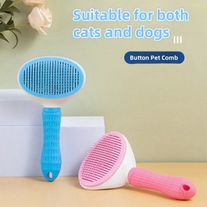 Productos Multifuncionales de <span class=keywords><strong>Limpieza</strong></span> y Belleza para Mascotas, Perros y Gatos, Cepillo Autolimpiante, Peine Suave para Eliminar Pelo, Herramienta de Masaje, Removedor de Pelusas - Product Image 3