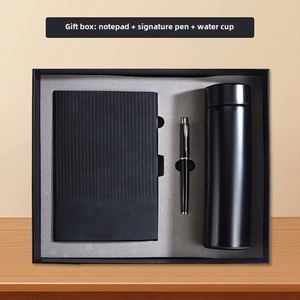 Customizable Luxury <b>Book</b> Gift Set Leather Notebook PenThermos for Corporate <b>Education</b> Travel Promotional Business Gifts - Product Image 6