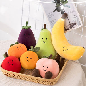 Haute Qualité 20cm Banane En Peluche Oreillers Porte-clés Poupées Super Doux Couette Pour Enfants avec Remplissage En Coton PP - Product Image 2